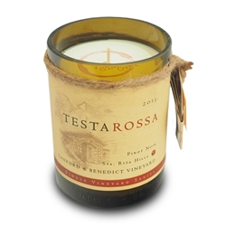 Upcycled Testarossa Bottle Candle
